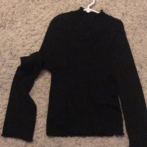 Forever 21 Mock ruffle sweater